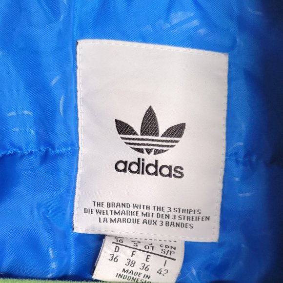 ADIDAS // Cropped Bomber Jacket - Picture 4 of 9